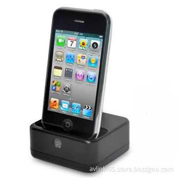 Dock for iPod with Wireless Transmitter and 10-meter Effective Range, Used at Home Purpose